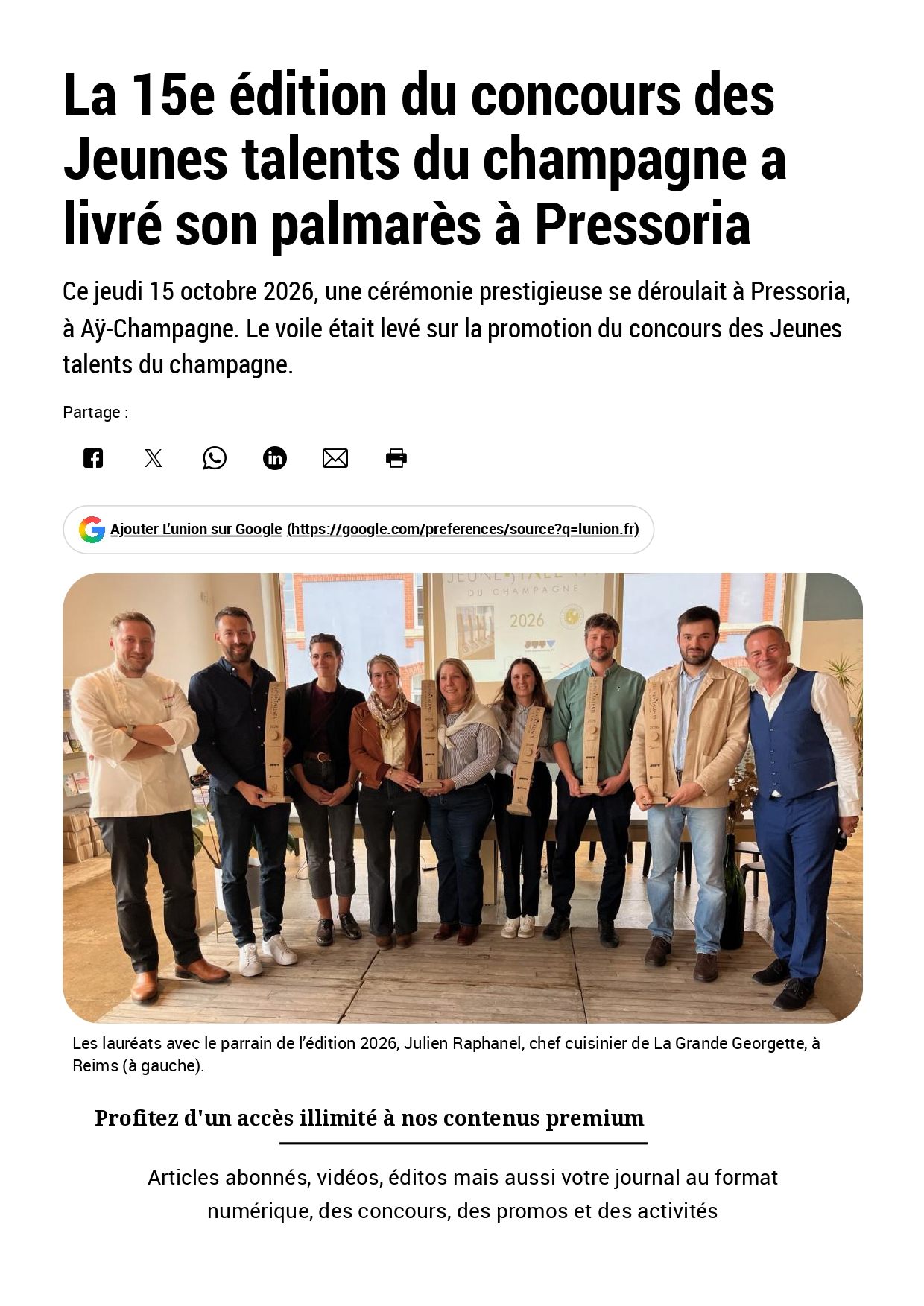 La 15e édition du concours des Jeunes talents du champagne a livré son palmarès à Pressoria_page-0001
